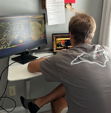 good news today|College Student Ethan Clark Runs North Carolina’s Weather.
